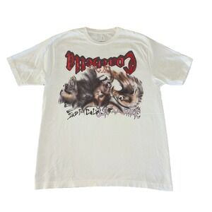 Travis Scott T ‎ Shirt L Off White Coachella 2025 NEW *missing print, spot